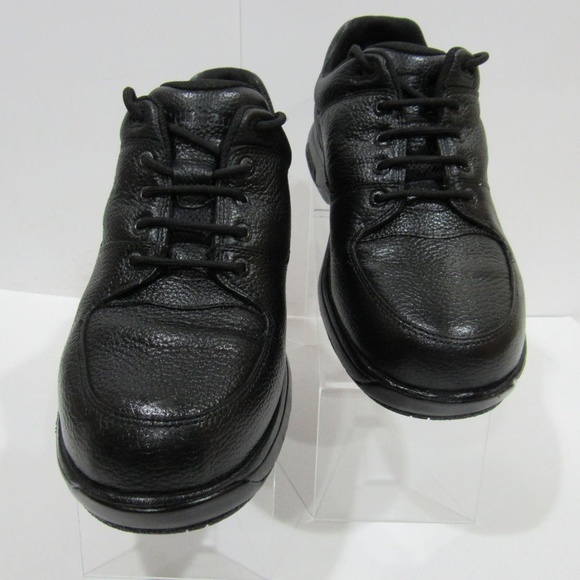 DUNHAM by NEW BALANCE Sz 13 Black Derby Mens Shoes main image 4